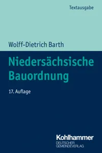 Niedersächsische Bauordnung_cover