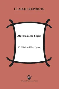Algebraizable Logics_cover