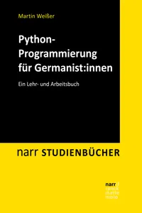 Python-Programmierung für Germanist:innen_cover