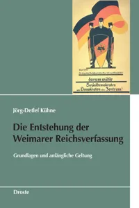 Die Entstehung der Weimarer Reichsverfassung_cover