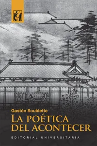 La poética del acontecer_cover