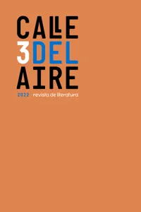 Calle del Aire. Revista de literatura. 3_cover