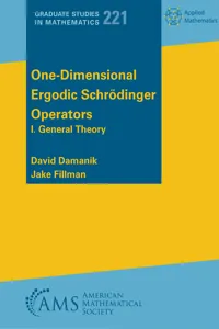 One-Dimensional Ergodic Schrödinger Operators_cover