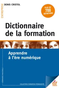 Dictionnaire de la formation_cover