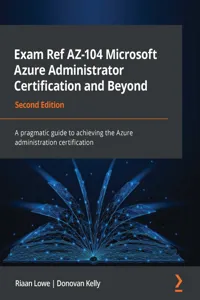 Exam Ref AZ-104 Microsoft Azure Administrator Certification and Beyond_cover