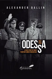 Odessa, 1941-1944_cover