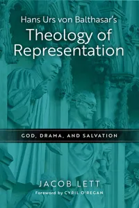 Hans Urs von Balthasar's Theology of Representation_cover