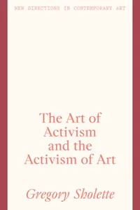 The Art of Activism and the Activism of Art_cover