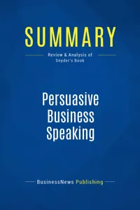 Summary: Persuasive Business Speaking_cover