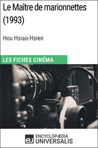 Le Maître de marionnettes de Hou Hsiao-Hsien_cover