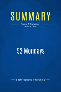 Summary: 52 Mondays_cover