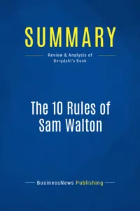 Summary: The 10 Rules of Sam Walton_cover