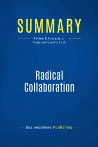 Summary: Radical Collaboration_cover