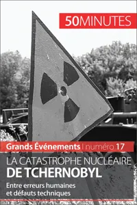 La catastrophe nucléaire de Tchernobyl_cover