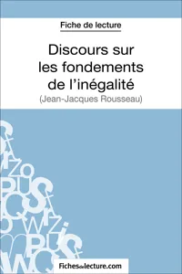 Discours sur les fondements de l'inégalité de Jean-Jacques Rousseau_cover