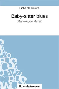 Baby-sitter blues de Marie-Aude Murail_cover