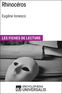 Rhinocéros d'Eugène Ionesco_cover