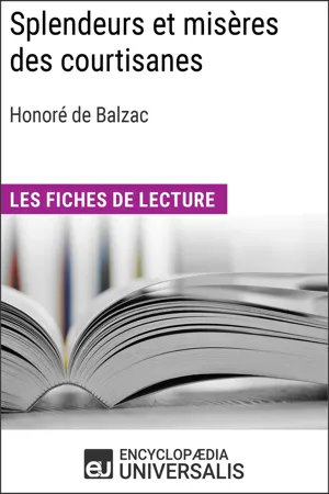 Splendeurs et misères des courtisanes d'Honoré de Balzac