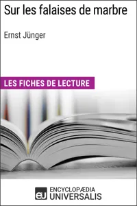 Sur les falaises de marbre d'Ernst Jünger_cover