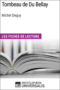 Tombeau de Du Bellay de Michel Deguy_cover