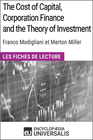 The Cost of Capital, Corporation Finance and the Theory of Investment de Merton Miller