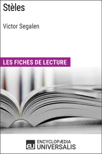 Stèles de Victor Segalen_cover