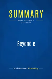 Summary: Beyond e_cover