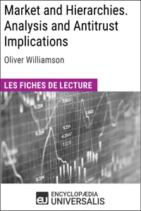 Market and Hierarchies. Analysis and Antitrust Implications d'Oliver Williamson_cover