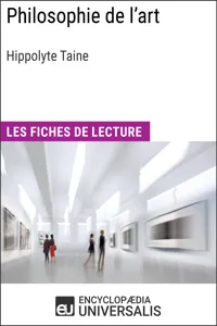 Philosophie de l'art d'Hippolyte Taine_cover