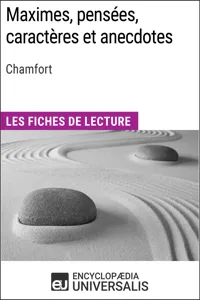 Maximes, pensées, caractères et anecdotes de Chamfort_cover