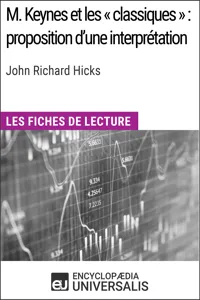 M. Keynes et les « classiques » : proposition d'une interprétation de John Richard Hicks_cover