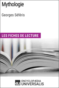 Mythologie de Georges Séféris_cover