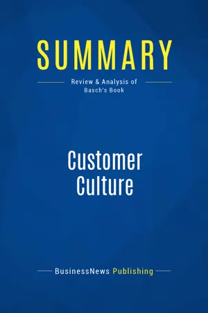 Summary: Customer Culture