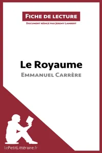 Le Royaume d'Emmanuel Carrère_cover