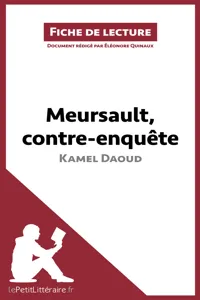 Meursault, contre-enquête de Kamel Daoud_cover