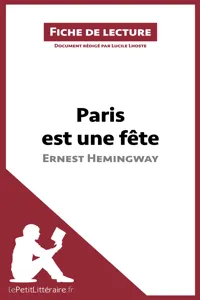 Paris est une fête d'Ernest Hemingway_cover