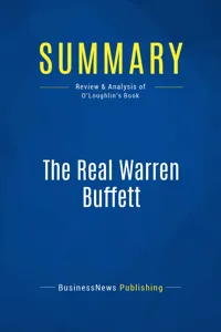 Summary: The Real Warren Buffett_cover