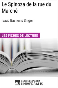 Le Spinoza de la rue du Marché d'Isaac Bashevis Singer_cover