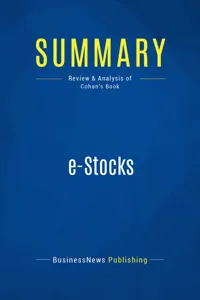 Summary: e-Stocks_cover