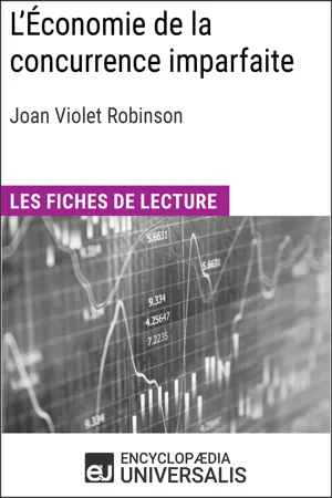 L'Économie de la concurrence imparfaite de Joan Violet Robinson