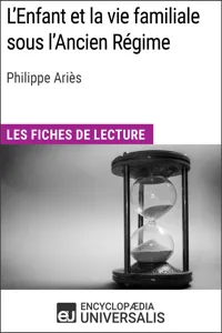 L'Enfant et la vie familiale sous l'Ancien Régime de Philippe Ariès_cover