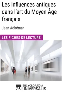 Les Influences antiques dans l'art du Moyen Âge français de Jean Adhémar_cover