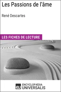 Les passions de l'âme de René Descartes_cover