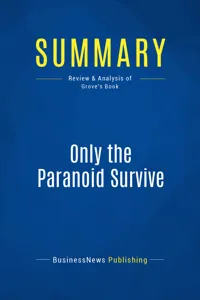 Summary: Only the Paranoid Survive_cover