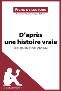 D'après une histoire vraie de Delphine de Vigan_cover