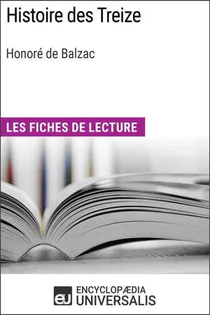 Histoire des Treize d'Honoré de Balzac