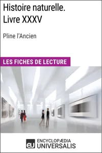 Histoire naturelle. Livre XXXV de Pline l'Ancien_cover