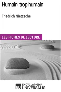 Humain, trop humain de Friedrich Nietzsche_cover