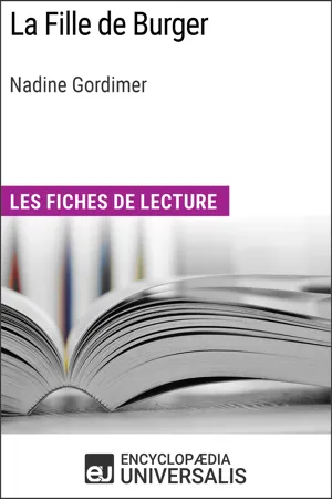 La Fille de Burger de Nadine Gordimer