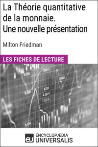 La Théorie quantitative de la monnaie. Une nouvelle présentation de Milton Friedman_cover